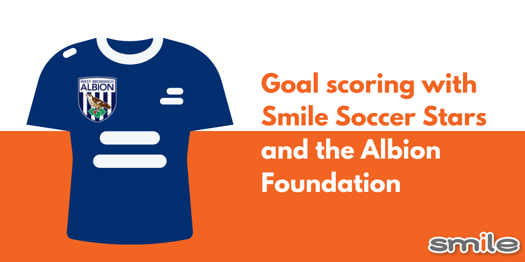 Goal scoring with Smile Soccer Stars and the Albion Foundation
