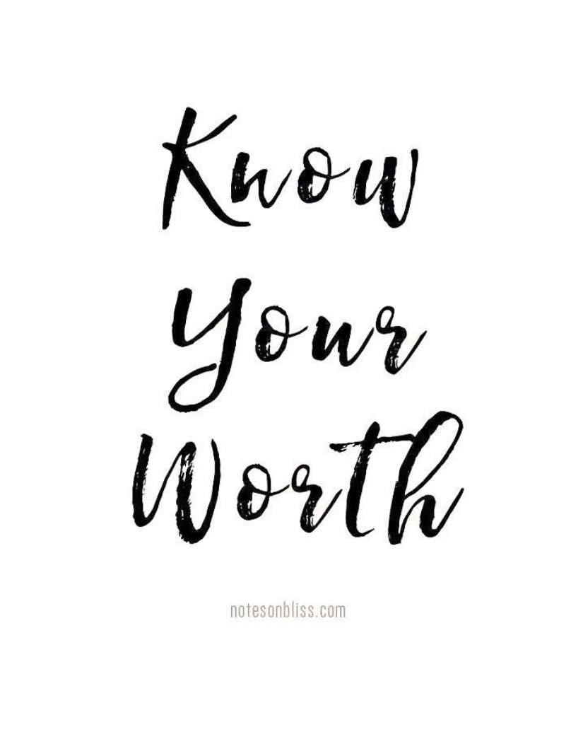 Guest blog by Suneta Bagri - Know your worth
