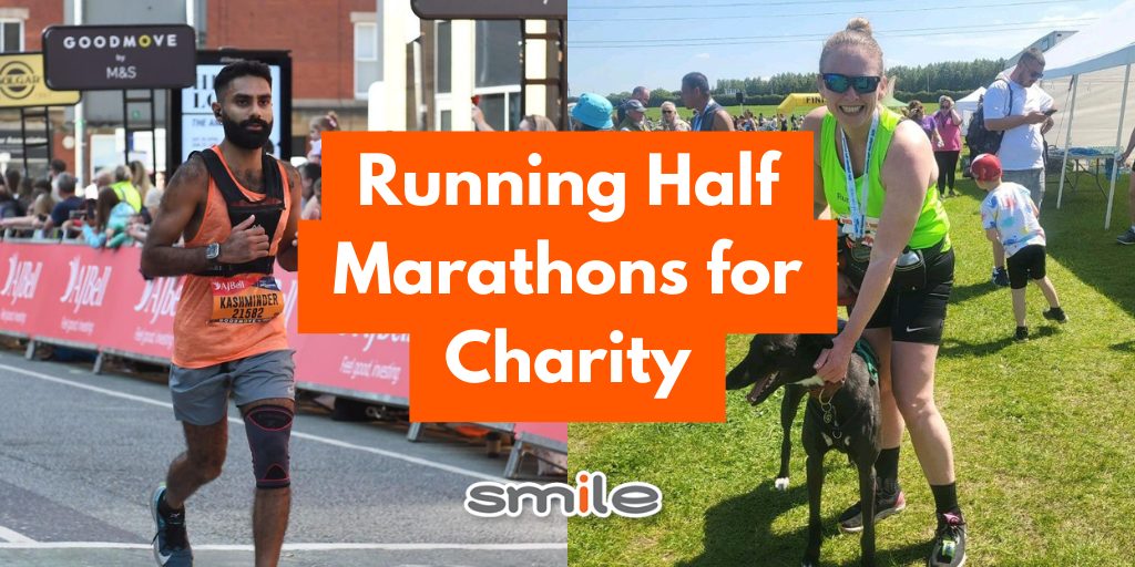 Smile’s Katy and Kash Smash Fundraising Targets After Charity Runs