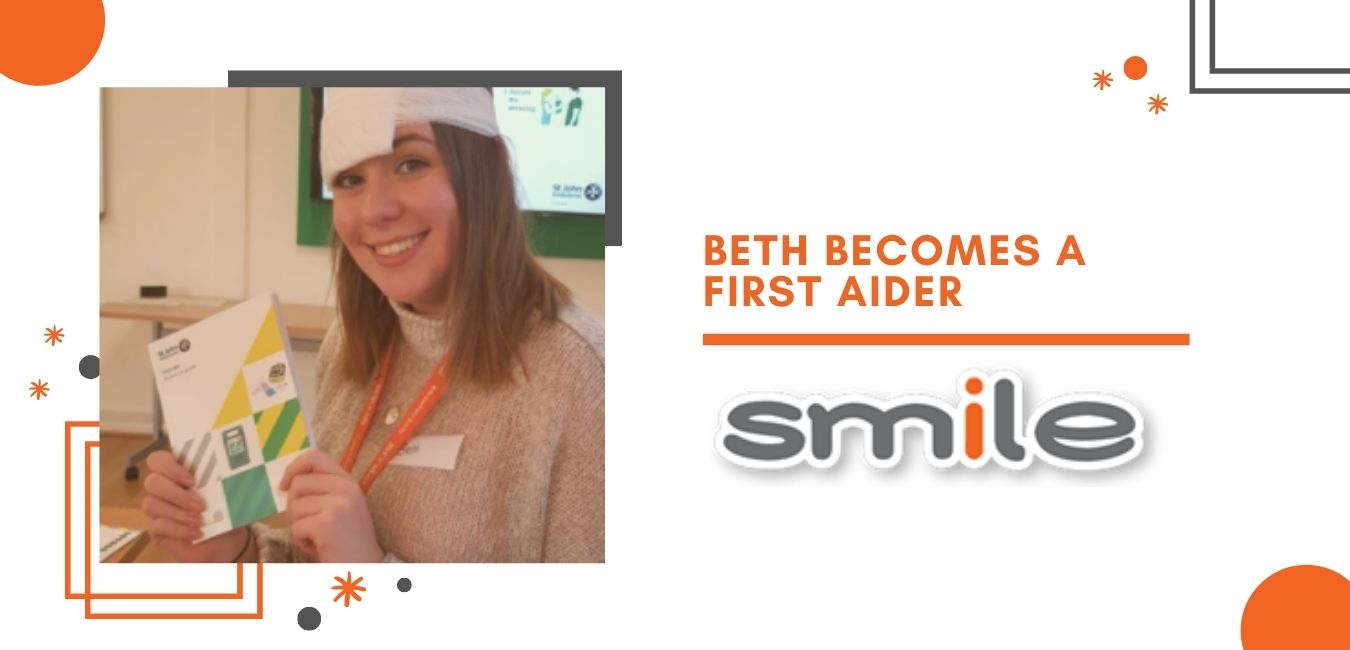 Beth becomes a first aider 