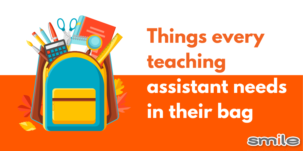 Things every teaching assistant needs in their bag