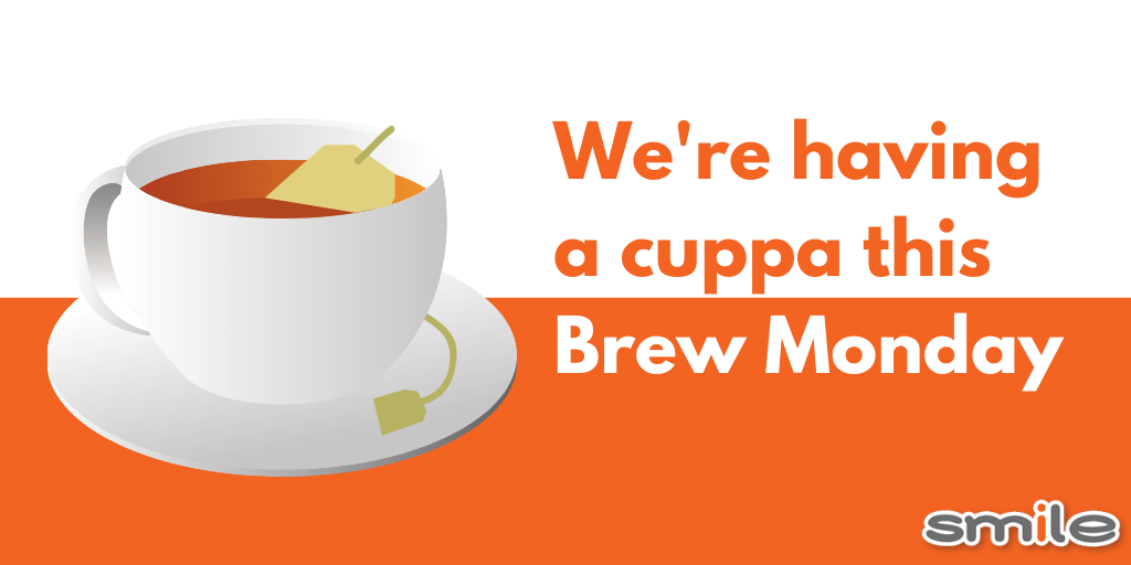 We're having a cuppa this Brew Monday