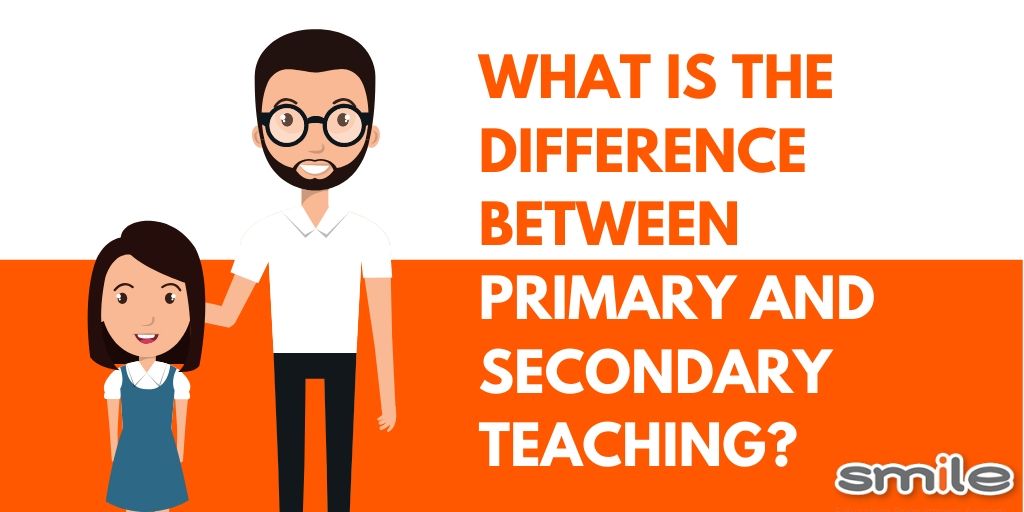 What is the difference between primary and secondary teaching?