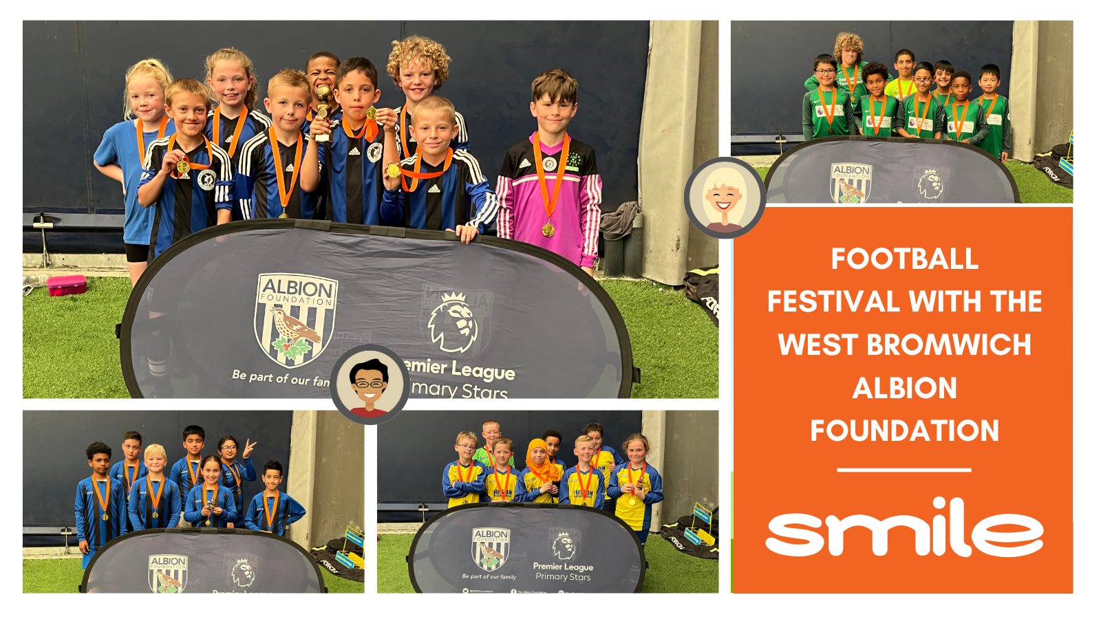 Smile Soccer Stars with the West Bromwich Albion Foundation