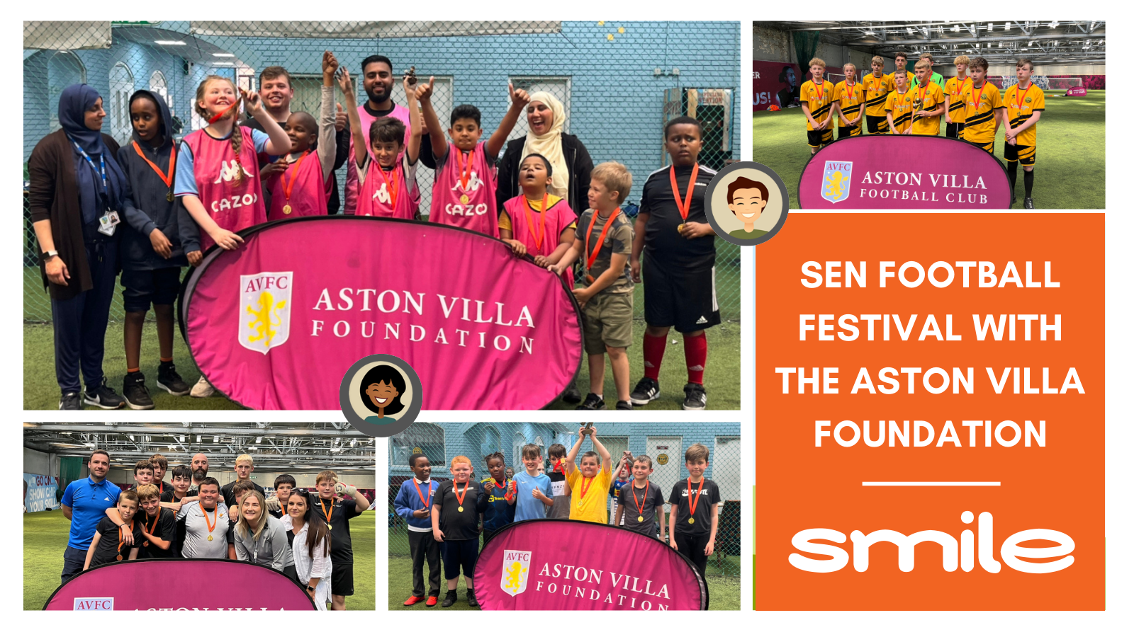 SEN Football Festival with the Aston Villa Foundation