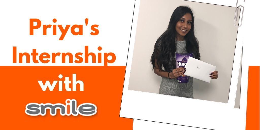 Priya's internship with Smile 