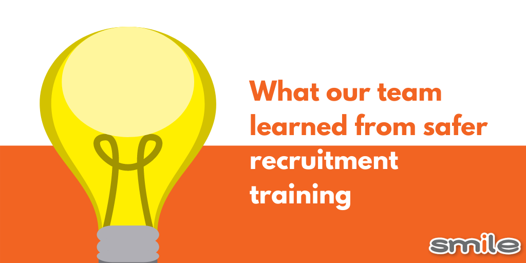 What our team learned from safer recruitment training 