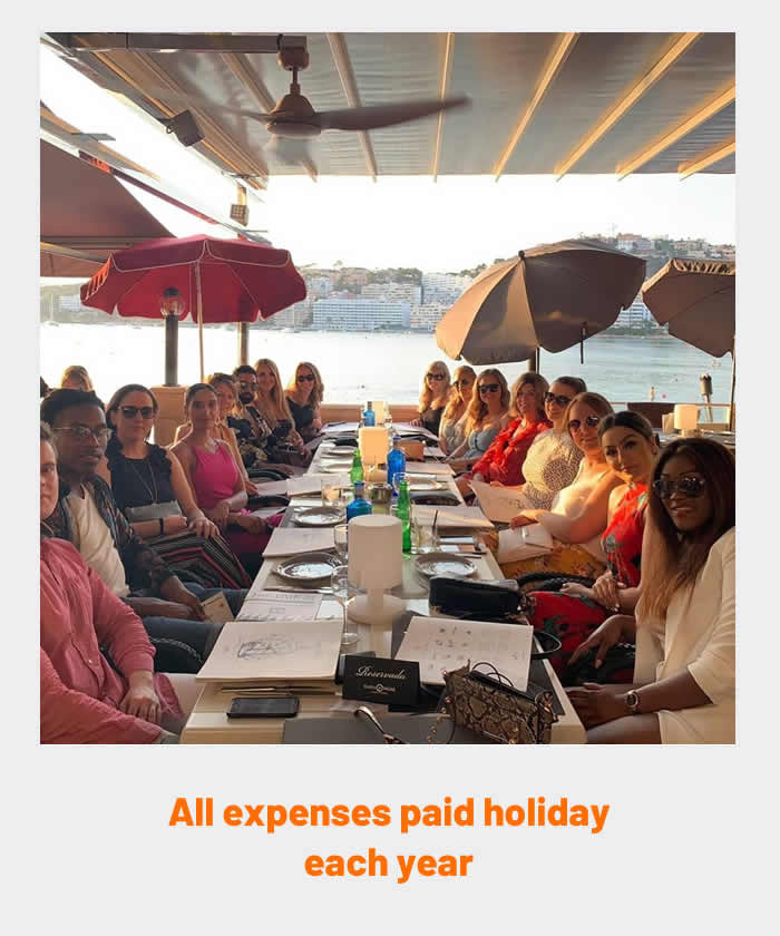 Each year Smile Education take the whole team away on a paid-for summer holiday